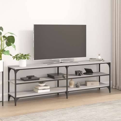 TV ormarić boja hrasta sonome 160x30x50 cm konstruirano drvo - Sivi hrast sonoma 1 160 cm Cijena