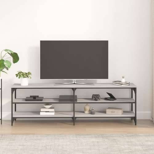 TV ormarić boja hrasta sonome 160x30x50 cm konstruirano drvo - Sivi hrast sonoma 1 160 cm Cijena