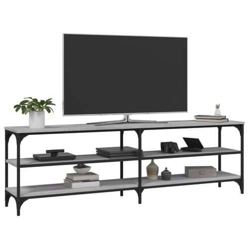 TV ormarić boja hrasta sonome 160x30x50 cm konstruirano drvo - Sivi hrast sonoma 1 160 cm Cijena