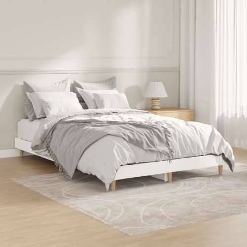 Okvir za krevet bijeli 120x190 cm konstruirano drvo