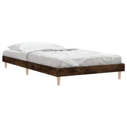 Okvir za krevet boja hrasta 90x190 cm konstruirano drvo Cijena