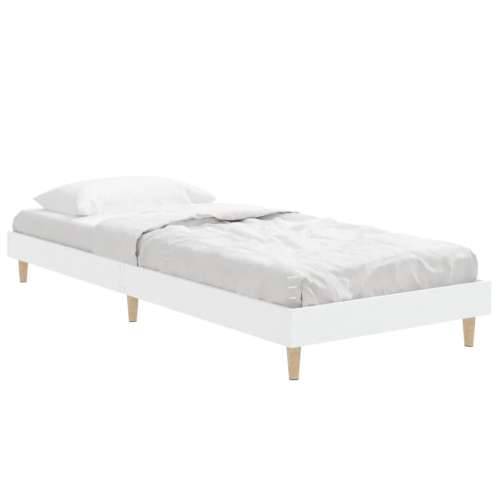 Okvir za krevet bijeli 90x190 cm konstruirano drvo Cijena