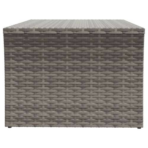 Stolić za kavu sivi 100 x 50 x 40 cm od poliratana - Siva 1 Cijena