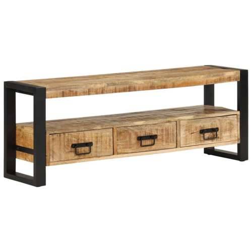 TV ormarić 120 x 30 x 45 cm od masivnog drva manga - 1 120 cm masivno drvo manga Cijena
