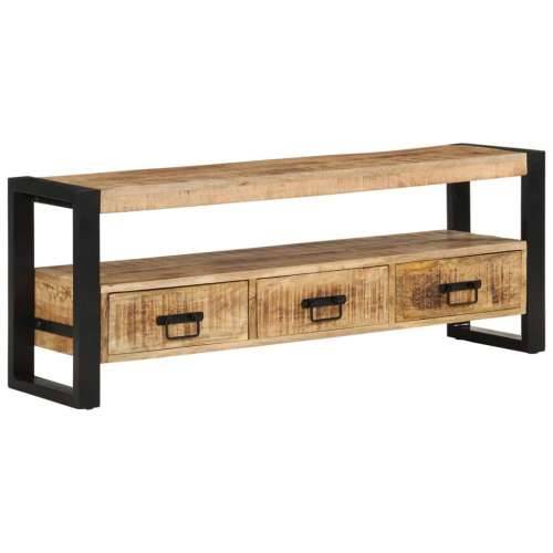 TV ormarić 120 x 30 x 45 cm od masivnog drva manga - 1 120 cm masivno drvo manga Cijena