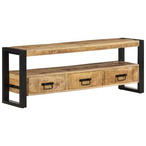 TV ormarić 120 x 30 x 45 cm od masivnog drva manga - 1 120 cm masivno drvo manga Cijena