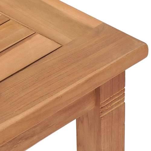 Vrtni stol - Blagovaonski stol 85 x 85 x 75 cm od masivne tikovine Cijena