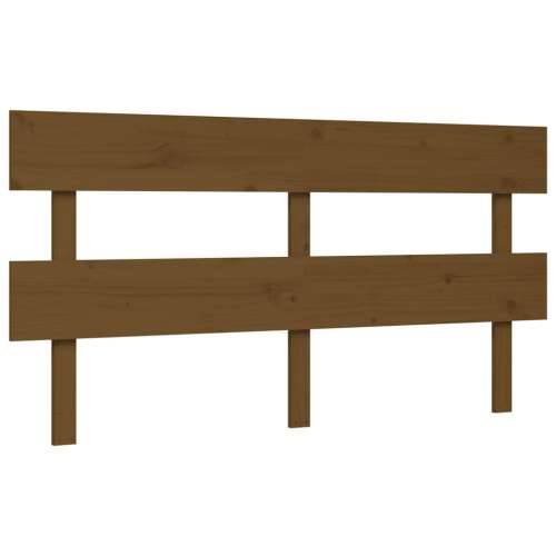 Krevet za starije s uzglavljem boja meda bračni masivnog drva - boja meda 150 x 200 cm Visoko Cijena