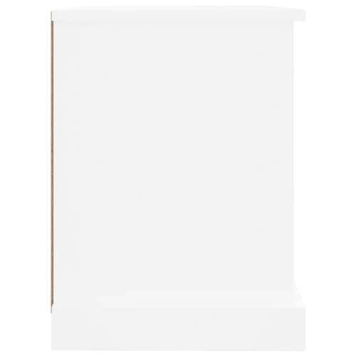 TV ormarić bijeli 73 x 35,5 x 47,5 cm od konstruiranog drva Cijena