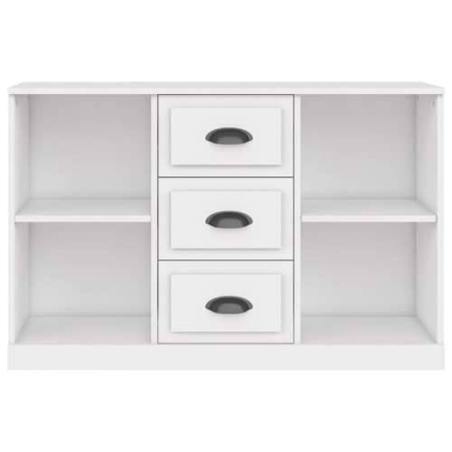 Komoda bijela 104,5 x 35,5 x 67,5 cm od konstruiranog drva - Bijela 1 Cijena