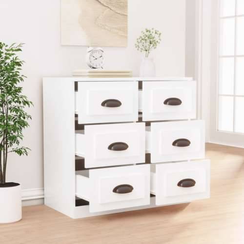 Komoda bijela 70 x 35,5 x 67,5 cm od konstruiranog drva - Bijela 1 Cijena