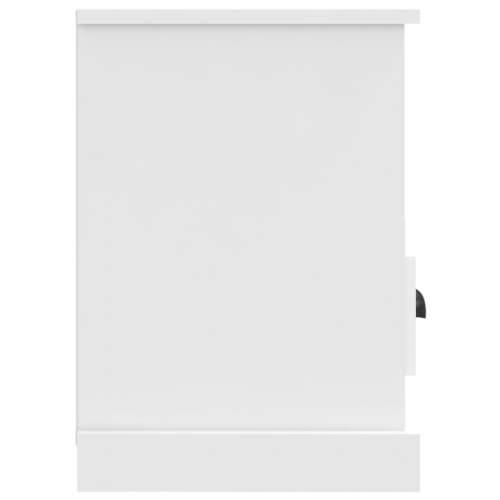 TV ormarić bijeli 80 x 35 x 50 cm od konstruiranog drva - Bijela 80 x 35 x 50 cm 1 Cijena