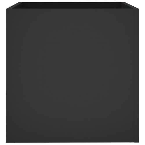 Sadilica crna 40 x 40 x 40 cm od konstruiranog drva - Crna 1 Cijena