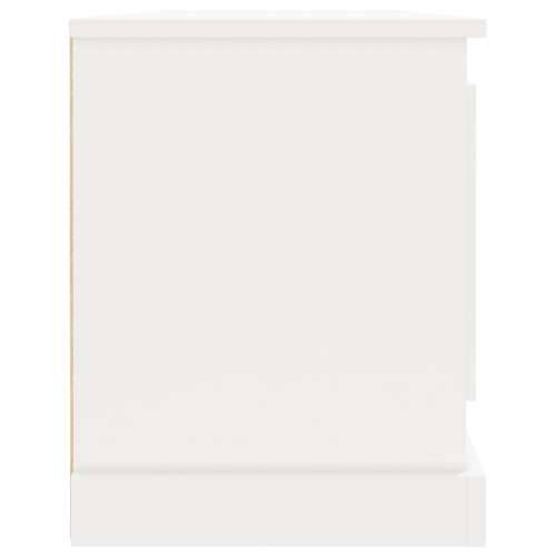 TV ormarić bijeli 100 x 35,5 x 45 cm od konstruiranog drva - Bijela 1 Cijena
