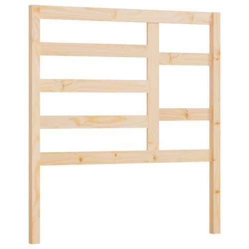 Uzglavlje za krevet 106 x 4 x 104 cm od masivne borovine Cijena