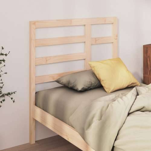 Uzglavlje za krevet 106 x 4 x 104 cm od masivne borovine Cijena