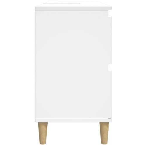 Ormarić za Lavabo - Umivaonik bijeli 80 x 33 x 60 cm konstruirano drvo - Bijela 1 Cijena