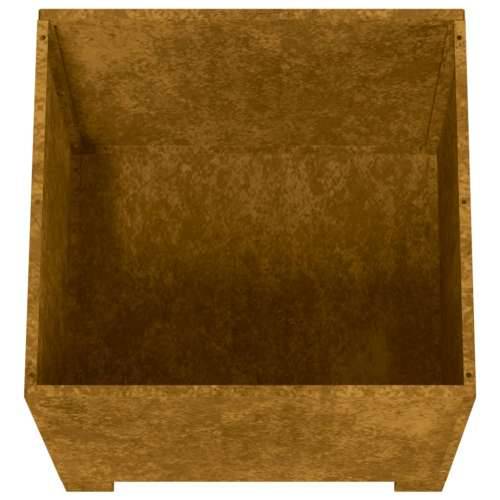 Sadilica s nogama boja hrđe 32 x 30 x 33 cm od čelika COR-TEN - 32 x 30 x 33 cm 1 Cijena