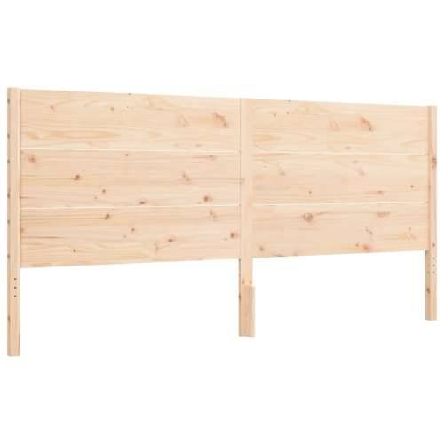 Okvir kreveta bez madraca 200 x 200 cm od masivne borovine - Prirodna 200 x 200 cm Cijena