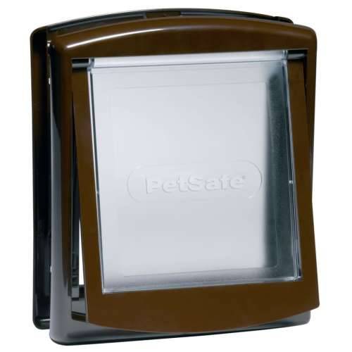 PetSafe dvosmjerna vrata za kućne ljubimce 730 mala 17,8x15,2 cm smeđa - Smeđa 17.8 x 15.2 cm Cijena