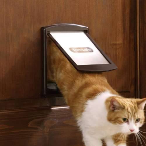 PetSafe dvosmjerna vrata za kućne ljubimce 730 mala 17,8x15,2 cm smeđa - Smeđa 17.8 x 15.2 cm Cijena