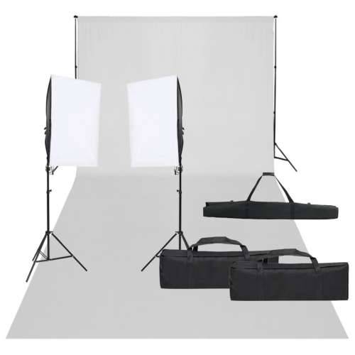 Oprema za fotografski studio sa setom svjetala i pozadinom