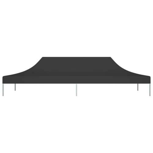 Krov za šator za svadbe - šator za zabave 6 x 3 m crni 270 g/m² - Crna 6 x 3 m 1 Cijena