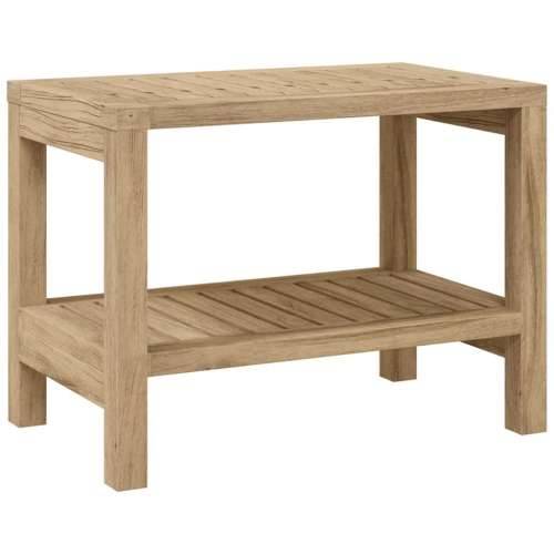 Kupaonski bočni stolić 60 x 30 x 45 cm od masivne tikovine Cijena