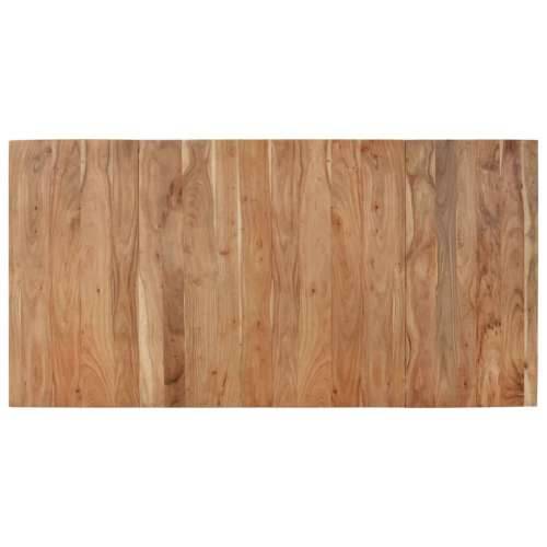 Blagovaonski stol crni 180x90x77 cm od masivnog bagremovog drva  - Crna 180 x 90 x 77 cm 1 Masivno bagremovo drvo Cijena