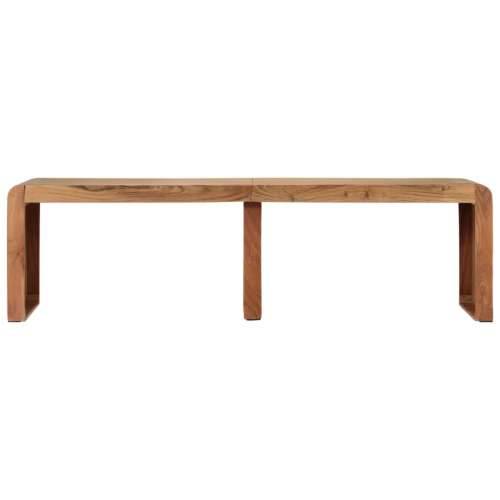 Klupa 160 x 38 x 45 cm od masivnog bagremovog drva  - 38 x 160 x 45 cm Cijena