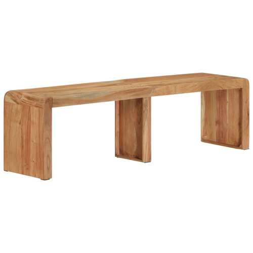 Klupa 160 x 38 x 45 cm od masivnog bagremovog drva  - 38 x 160 x 45 cm Cijena