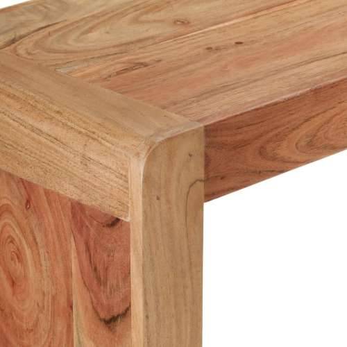 Konzolni stol 110 x 30 x 76 cm od masivnog drva bagrema Cijena