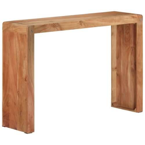 Konzolni stol 110 x 30 x 76 cm od masivnog drva bagrema Cijena