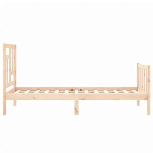 Okvir kreveta bez madraca 90 x 200 cm od masivne borovine - Prirodna 90 x 200 cm Cijena