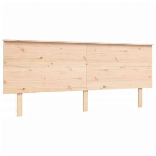 Okvir kreveta bez madraca 200 x 200 cm od masivne borovine - Prirodna 200 x 200 cm Cijena