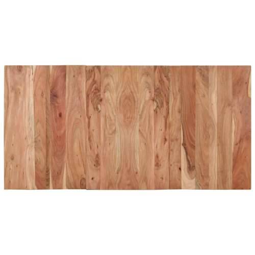 Blagovaonski stol crni 140x70x76 cm od masivnog bagremovog drva  - Crna 140 x 70 x 76 cm 1 Masivno bagremovo drvo Cijena