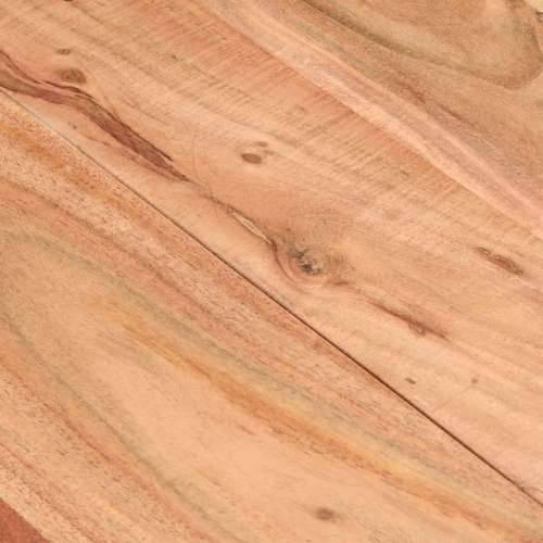 Blagovaonski stol crni 140x70x76 cm od masivnog bagremovog drva  - Crna 140 x 70 x 76 cm 1 Masivno bagremovo drvo Cijena