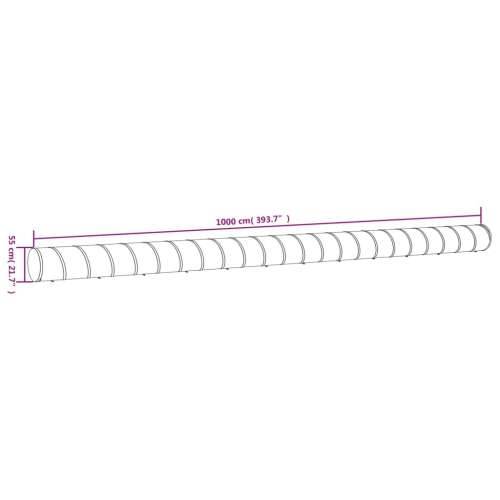 Tunel za pse plavi Ø 55 x 1000 cm poliesterski - Ø 55 x 1000 cm 1 Cijena