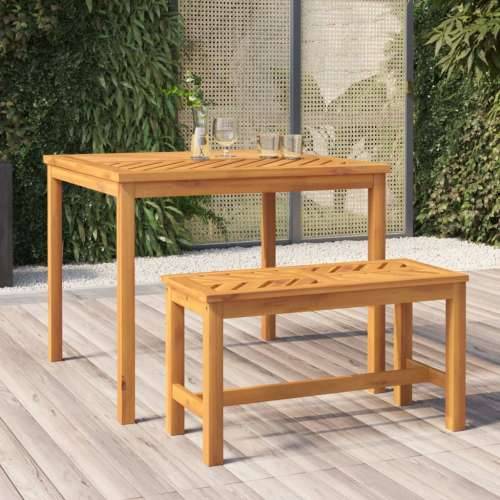 Vrtni stol - Blagovaonski stol 90 x 90 x 74 cm masivno bagremovo drvo - 90 x 90 x 74 cm 1 Cijena