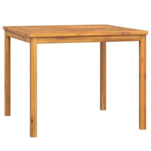 Vrtni stol - Blagovaonski stol 90 x 90 x 74 cm masivno bagremovo drvo - 90 x 90 x 74 cm 1 Cijena