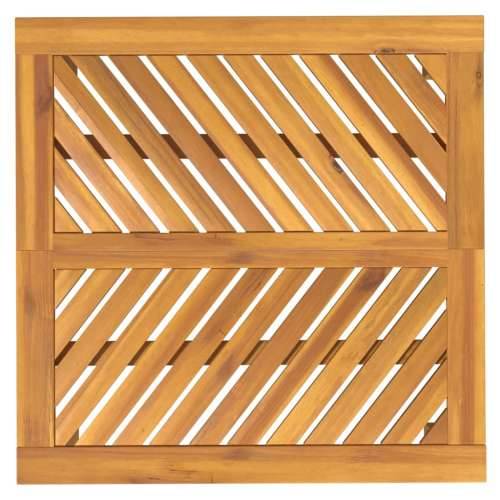 Vrtni stol - Blagovaonski stol 90 x 90 x 74 cm masivno bagremovo drvo - 90 x 90 x 74 cm 1 Cijena