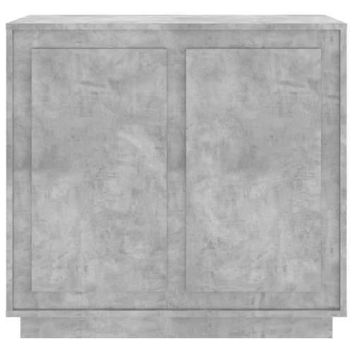 Komoda siva boja betona 80 x 34 x 75 cm od konstruiranog drva - Beton siva 1 Cijena