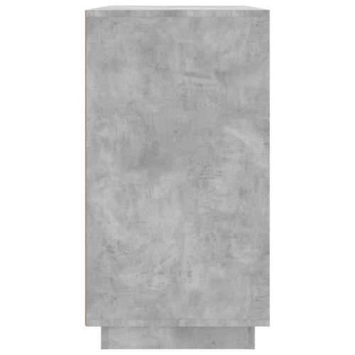 Komoda siva boja betona 80 x 34 x 75 cm od konstruiranog drva - Beton siva 1 Cijena