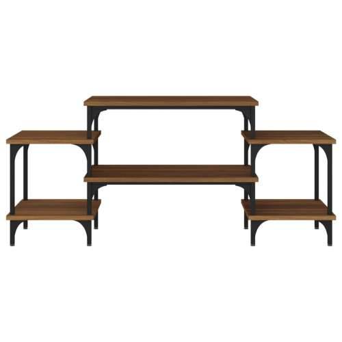 TV ormarić boja smeđeg hrasta 117x35x52 cm konstruirano drvo - Smeđi hrast 1 117 cm Cijena