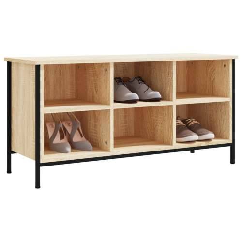 Ormarić za cipele boja hrasta 100x35x50 cm konstruirano drvo - sonoma hrast 1 50 cm 100 cm Cijena
