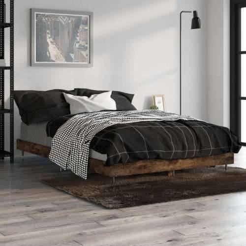 Okvir za krevet boja hrasta 120x190 cm konstruirano drvo