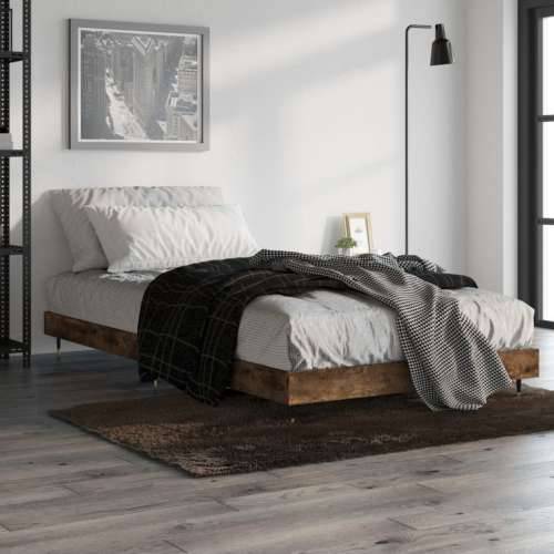 Okvir za krevet boja hrasta 90x190 cm konstruirano drvo