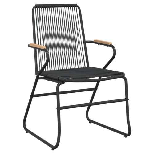 Vrtna garnitura - 9-dijelni vrtni blagovaonski set od PVC ratana crni - 9 8 Cijena