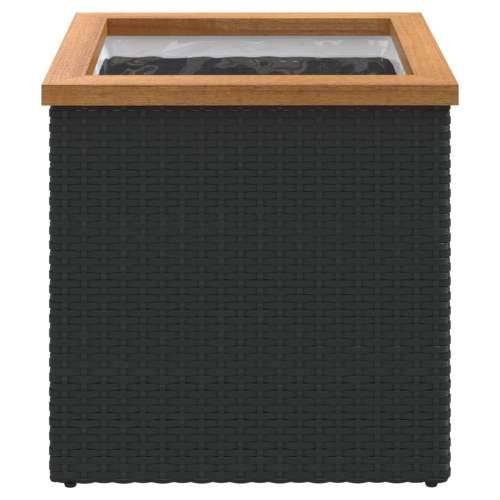 Sadilica crna 40 x 40 x 40 cm od poliratana - 40 x 40 x 40 cm 1 Cijena