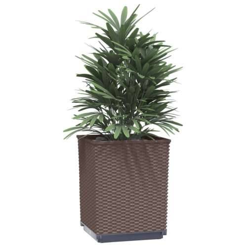 Sadilice 4 kom smeđe 30 x 30 x 37 cm od polipropilena - Smeđa 4 Cijena